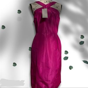 J.crew NWT WHITLEY DRESS IN SILK TAFFETA🔥clear🔥